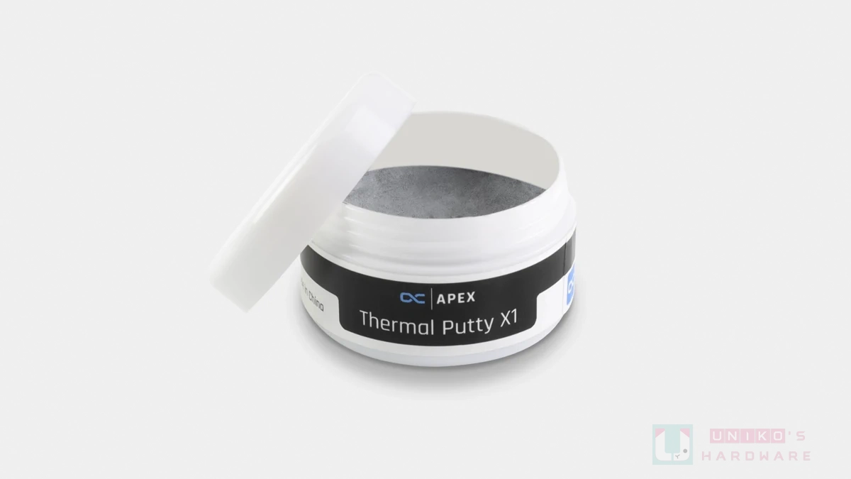 Alphacool 推出 Apex Thermal Putty X1 導熱凝膠