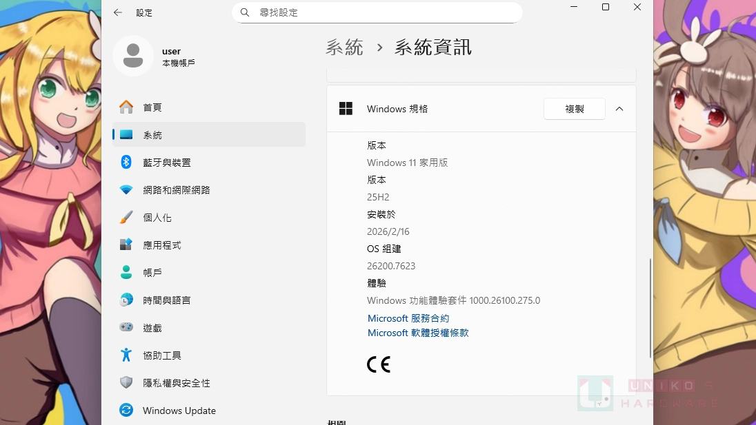 Windows 11 25H2 輕度精簡版 - Tiny11 25H2 UH Edition