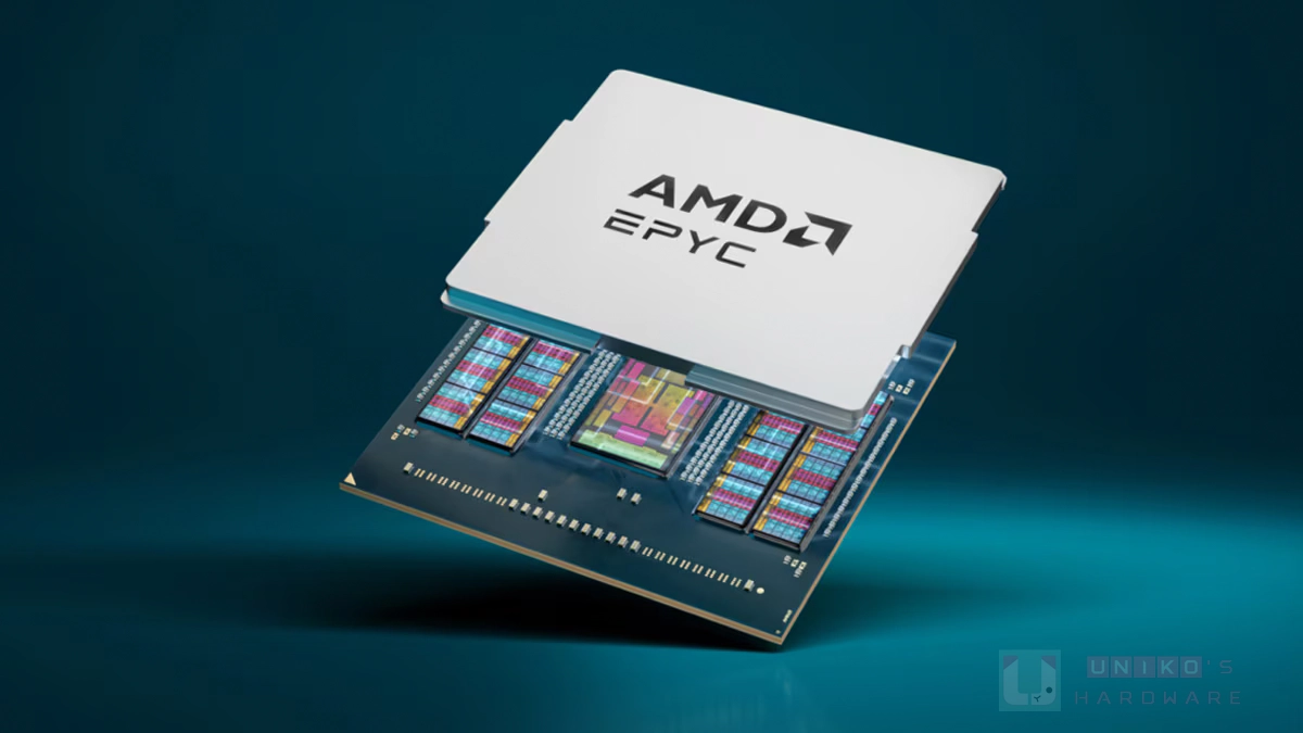 AMD EPYC 處理器效能獲各界肯定，伺服器營收市佔率達 41.3% 創下歷史新高