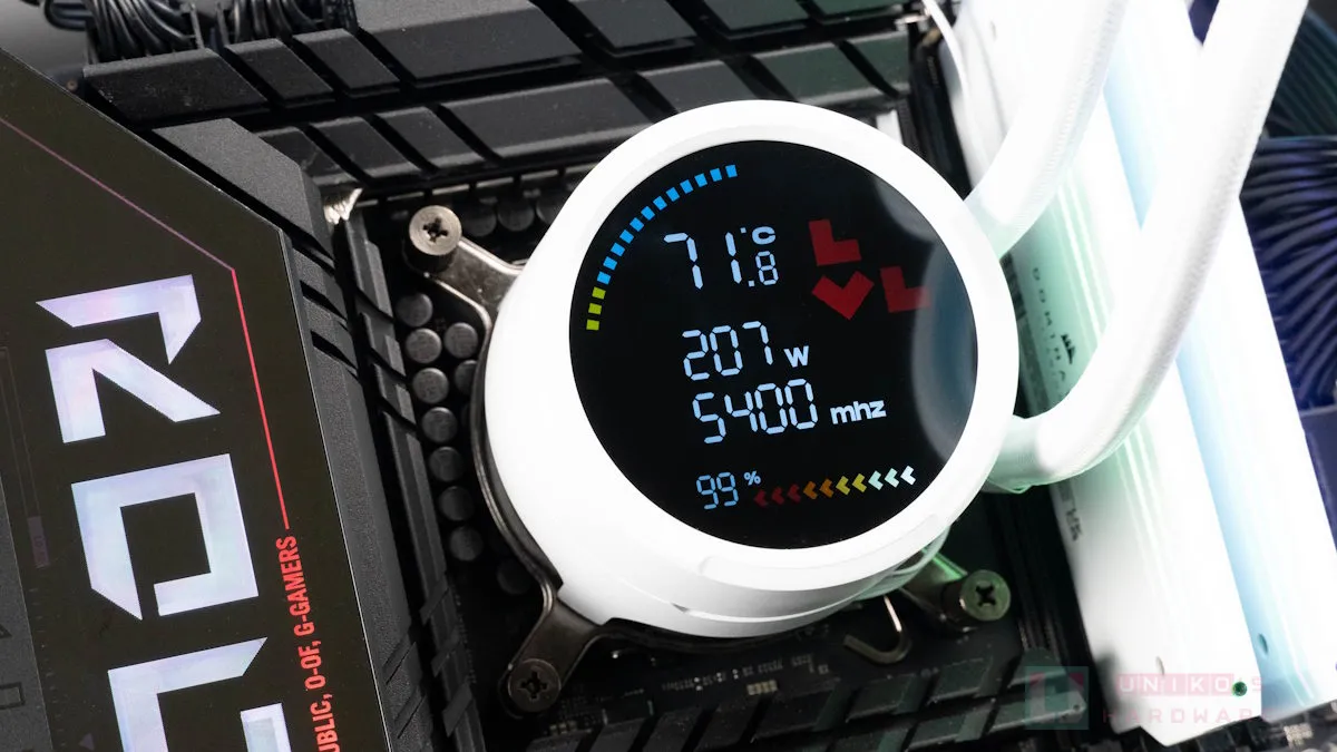 電腦也有抬頭顯示器！Levelplay COMBAT LIQUID 360 HUD 一體式水冷散熱器評測