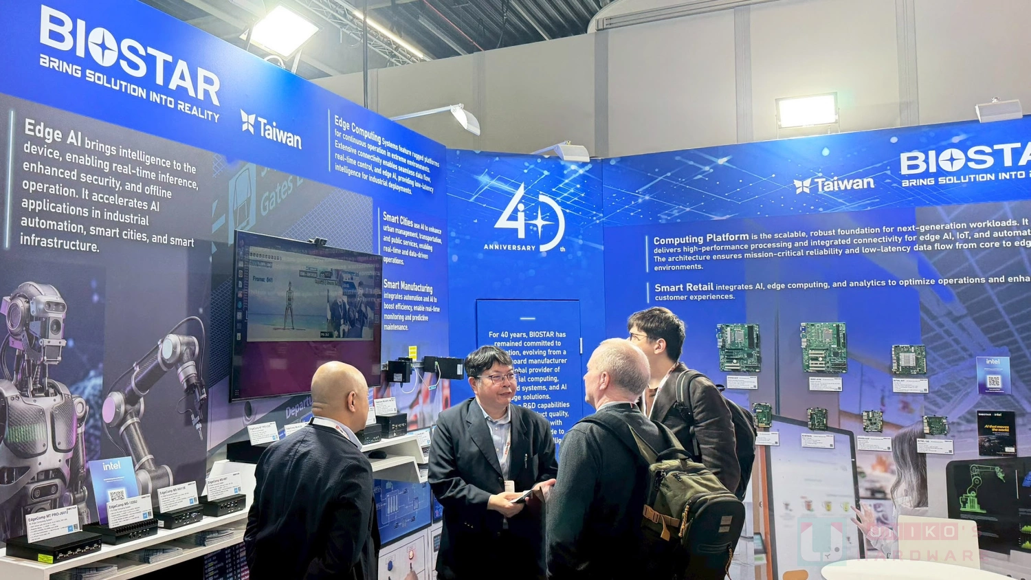 映泰於 Embedded World 2026 大秀 IPC 與邊緣 AI 運算平台新品