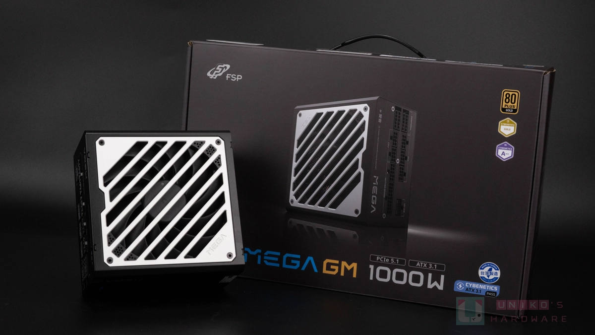 原生 12V-2x6 與 ±1% 穩壓的頂級火力！FSP MEGA GM MIT 1000W 金牌電源供應器開箱