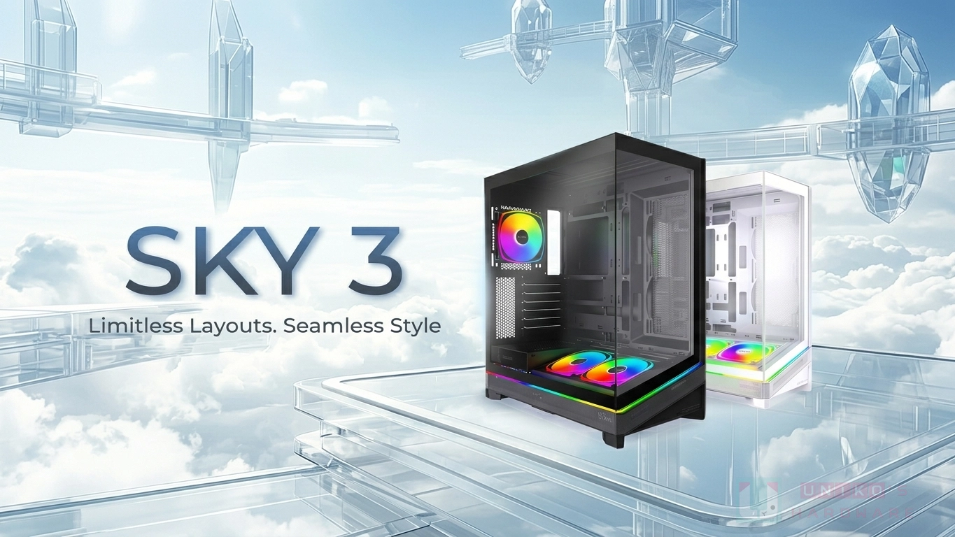 引領模組機殼設計趨勢！君主科技震撼推出 MONTECH SKY 3