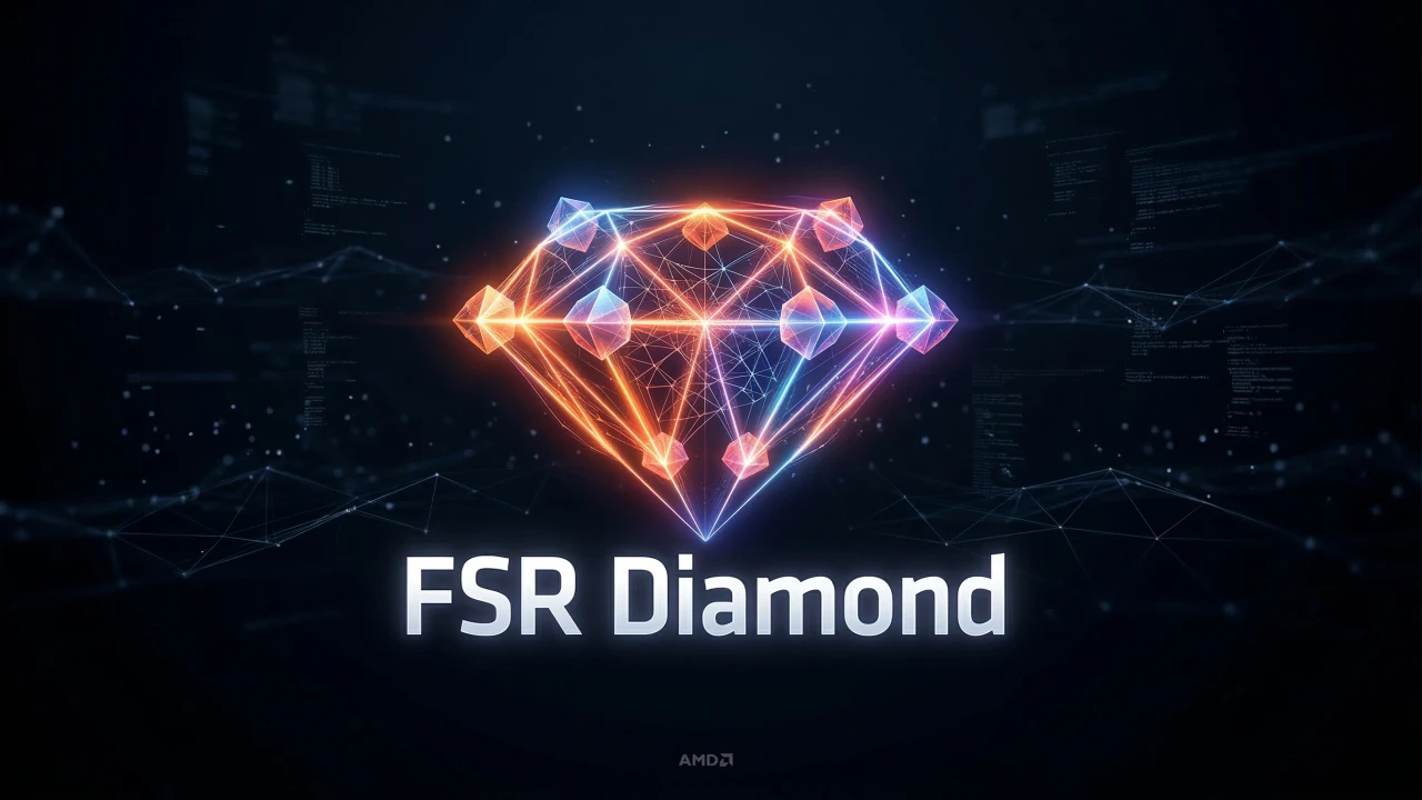 AMD FSR Diamond 解析,次世代 AI 超解析技術將改寫 PC 與主機遊戲規則
