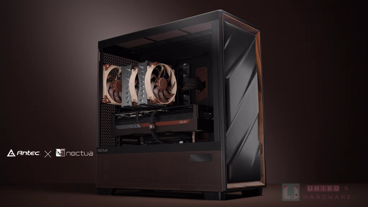 散熱與靜音的巔峰之作！Antec Flux Pro NOCTUA EDITION 全球發布上市