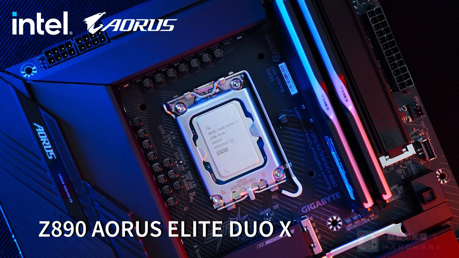 Intel Core Ultra 7 270K Plus 搭配 Z890 AORUS ELITE DUO X 效能實測