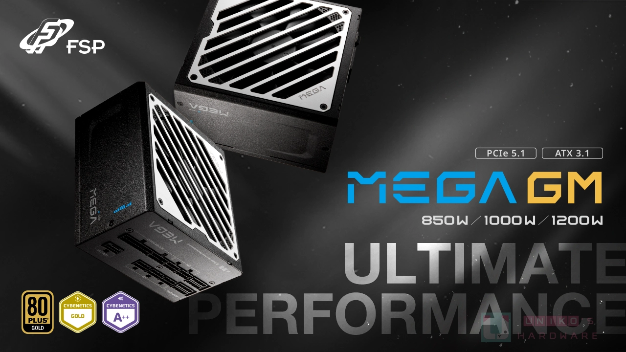 結合旗艦工業技術！全漢 FSP MEGA GM MIT 系列金牌全模組電源供應器登場