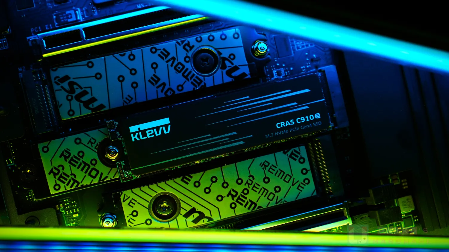 KLEVV CRAS C910G M.2 NVMe PCIe Gen4x4 SSD 評測開箱