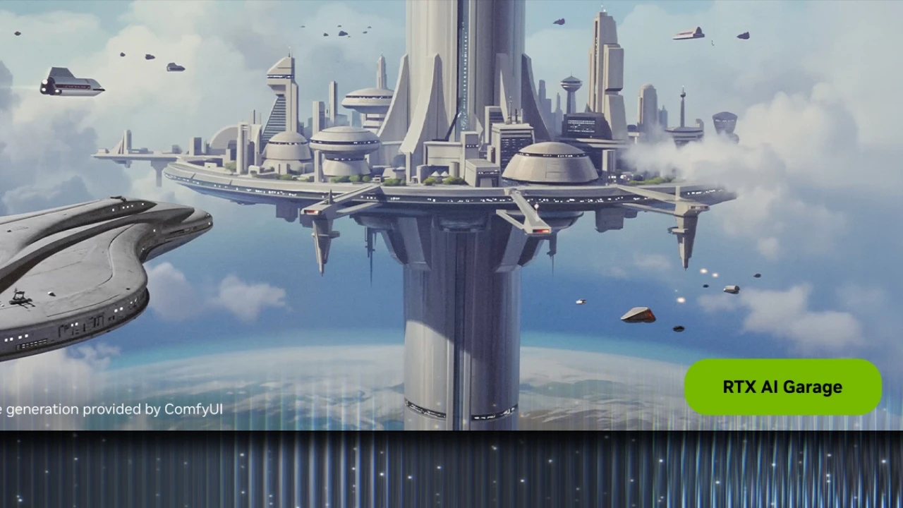 NVIDIA RTX 強勢加速 ComfyUI！FP4 量化技術讓 AI 影片生成快 2.5 倍