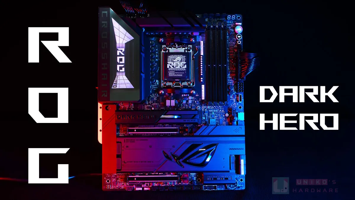 暗黑佈道！ROG CROSSHAIR X870E DARK HERO 深度拆解評測