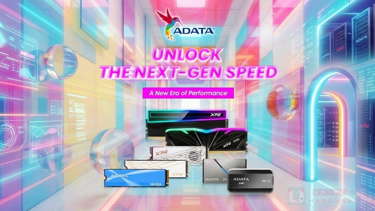 ADATA 威剛 25 周年揭示產品全面升級新篇章，加速布局 AI 市場
