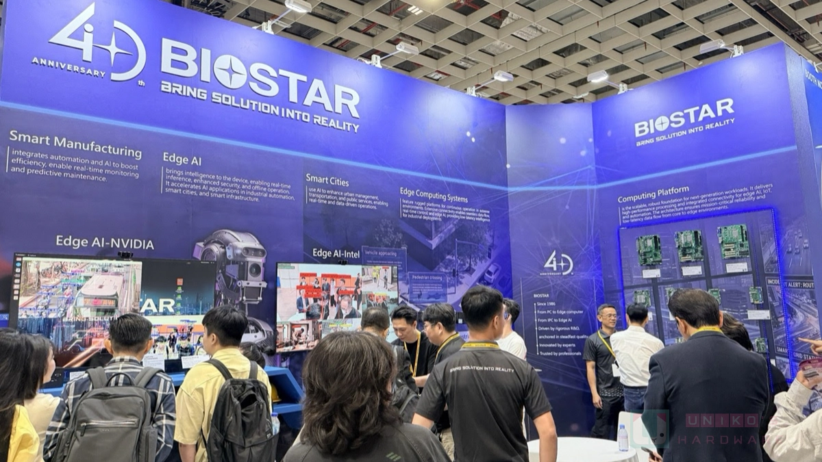 BIOSTAR 映泰展現 AI 與工控安防成果！於 Secutech 2026 展出最新解決方案