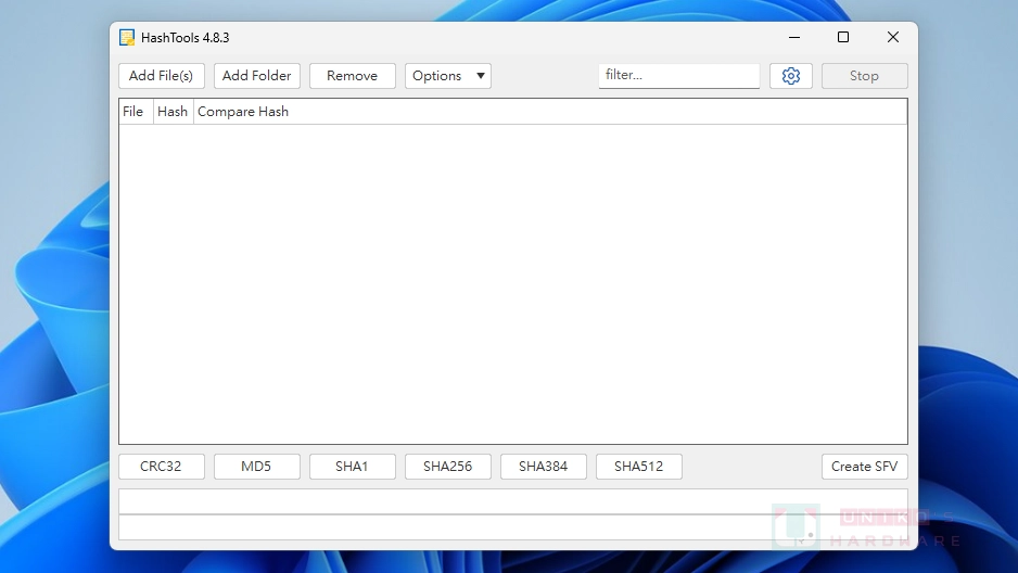 免費檔案雜湊值檢查工具 - HashTools