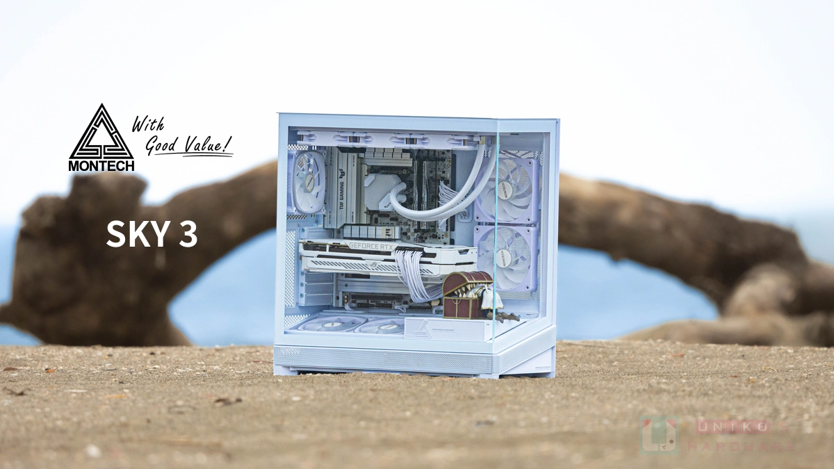 模組化底艙、散熱焦點由你決定！MONTECH SKY 3 機殼評測