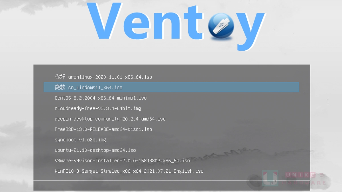 [更新] 多系統開機碟解決方案 Ventoy V1.1.11 6 週年紀念版本