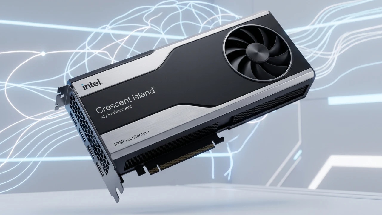 Intel 新一代 Xe3P 顯示卡 Crescent Island 曝光！主打 AI 與工作站市場