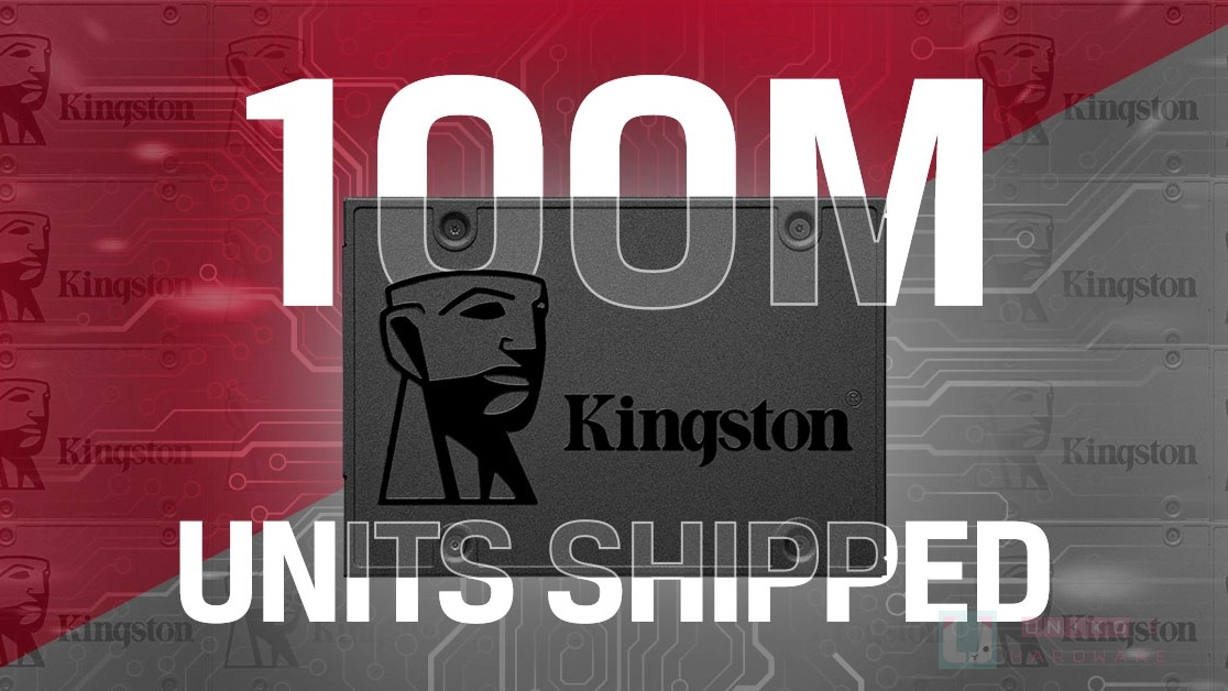 全球出貨突破 1 億！Kingston A400 SATA 固態硬碟創下新里程碑