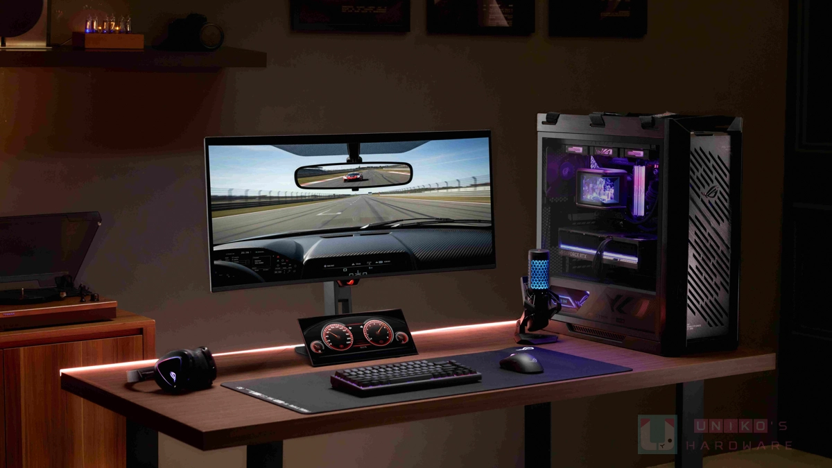 ROG Strix OLED XG34WCDMS 電競螢幕新上市，釋放極致遊戲戰力