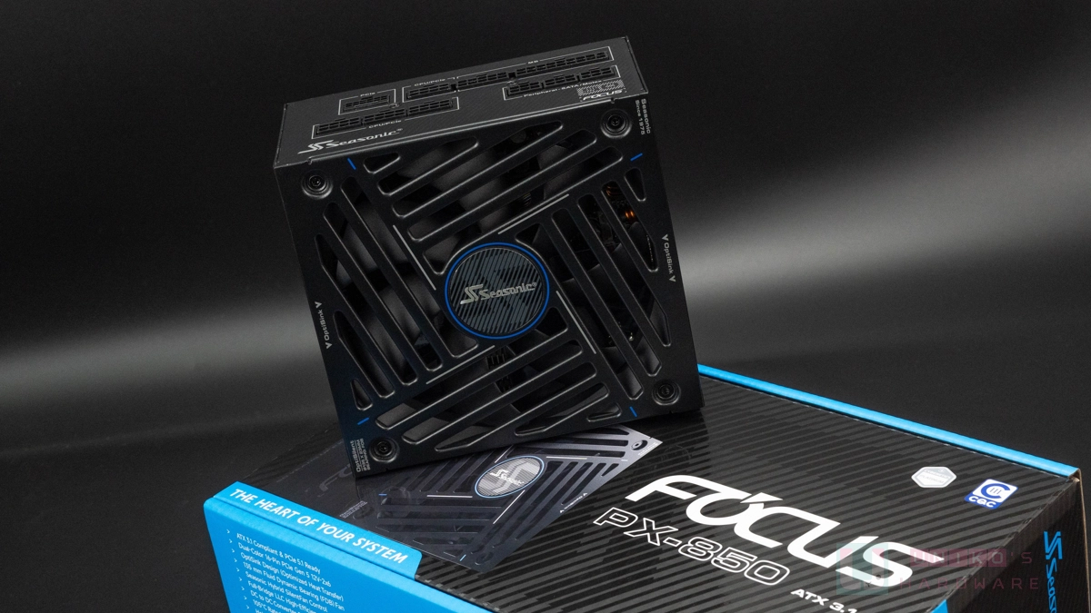 OptiSilent 新技術！Seasonic FOCUS PX-850 ATX 3.1 電源供應器開箱