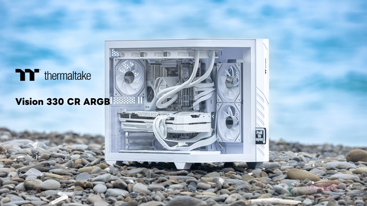 視野不設限！Thermaltake Vision 330 CR ARGB 側開海景中塔型機殼評測