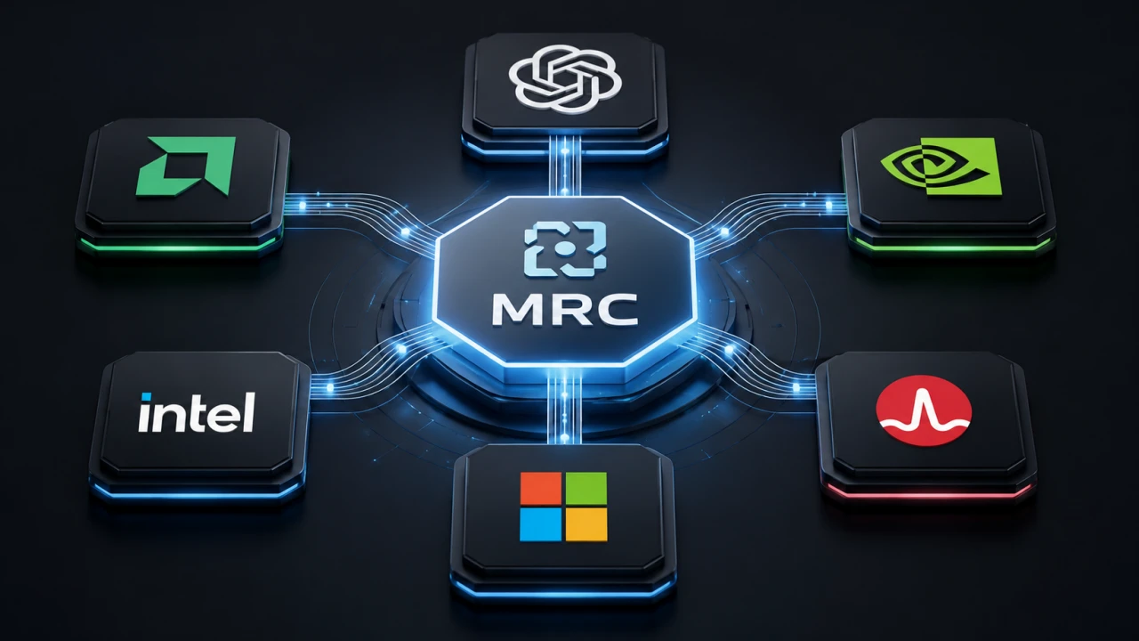 OpenAI 聯手五大科技巨頭打造 MRC 協議，讓 GPU 訓練叢集跑得更快更穩