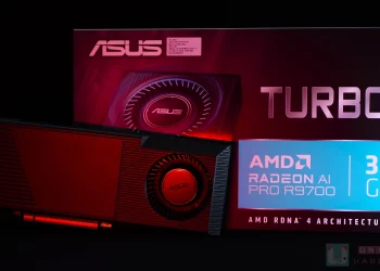我有 32GB 記憶體,ASUS TURBO Radeon AI PRO R9700 顯示卡開箱