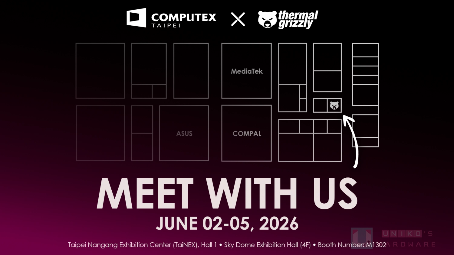 Thermal Grizzly Computex 2026 颯爽登場！