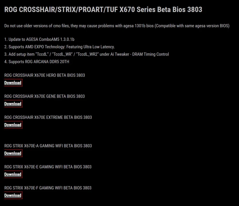 ASUS 與 MSI 推送 BIOS 更新,AMD EXPO Ultra Low Latency 正式登陸 600 系列主機板