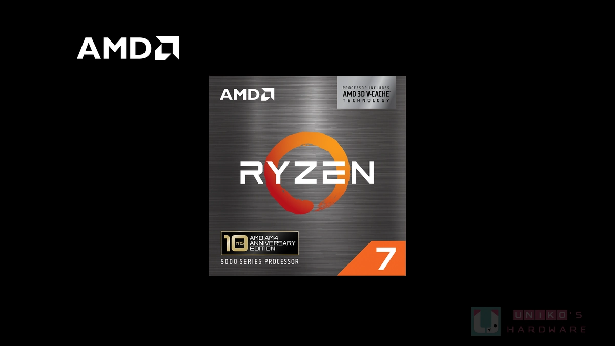 AMD 於 COMPUTEX 2026 發表 Ryzen 7 5800X3D 10 週年紀念版 AM4 處理器