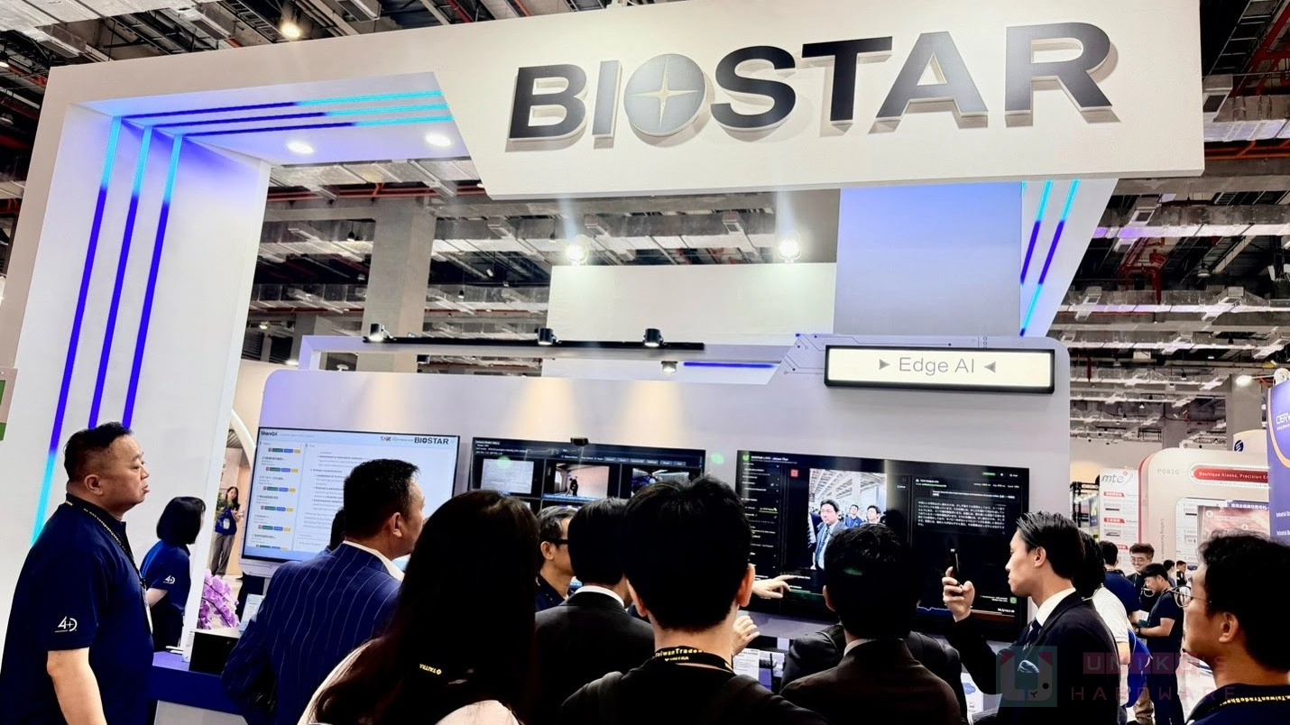 BIOSTAR 映泰於 COMPUTEX 2026 展出全面邊緣 AI 解決方案
