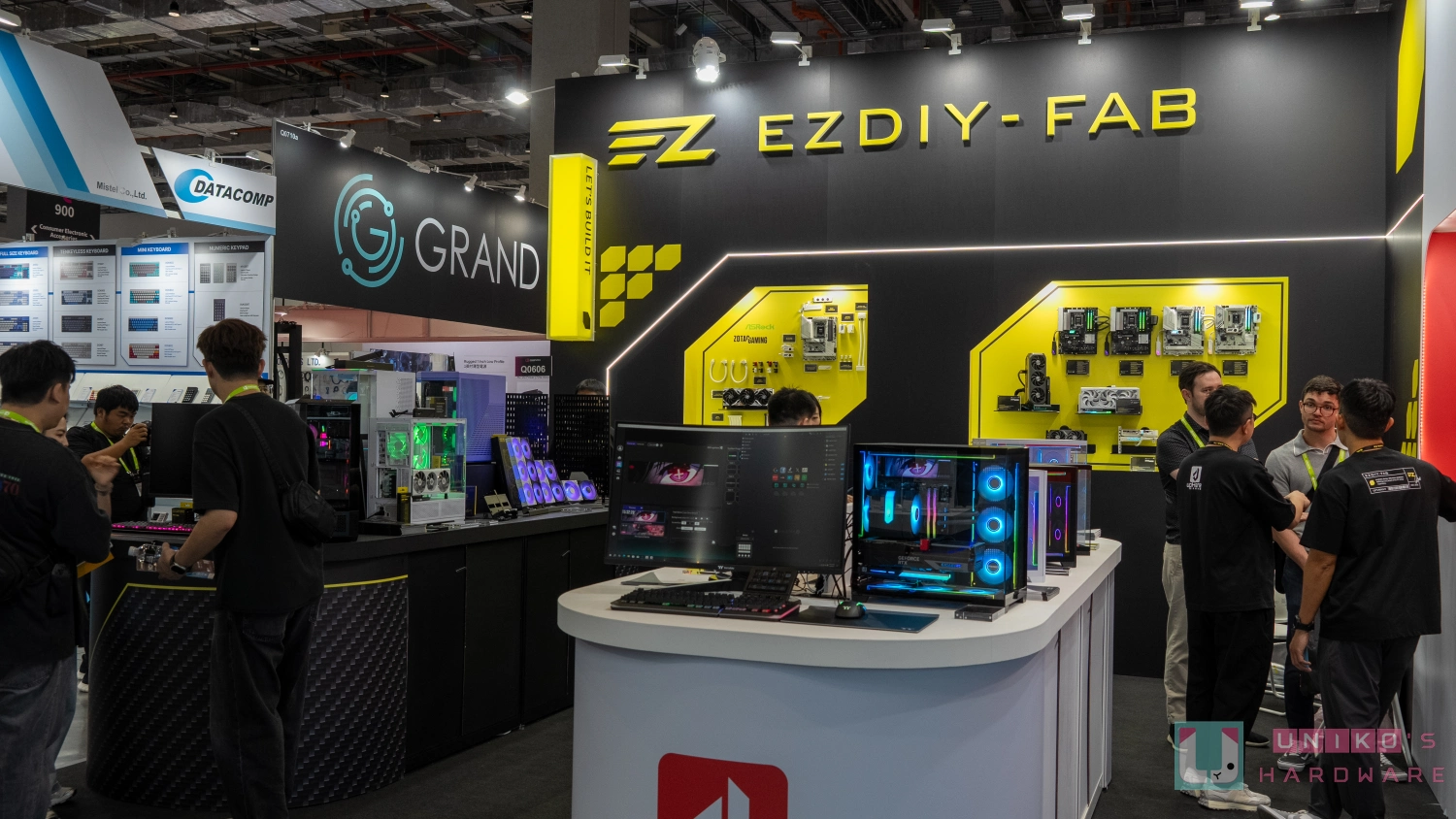 聚焦 PC 細節改裝方案!EZDIY-FAB 展出顯示卡配件、線材與記憶體個性化改裝周邊