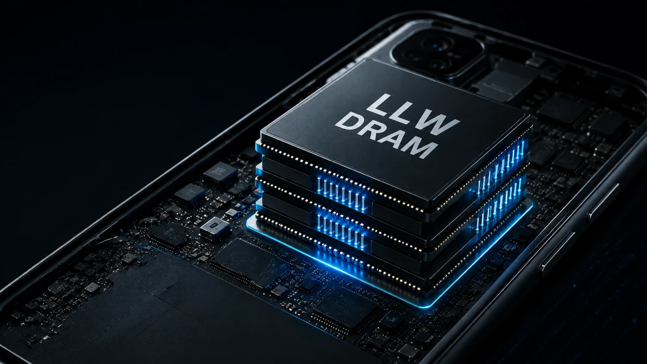 LLW DRAM 借鏡 HBM 架構設計,智慧型手機 AI 效能有望大躍進