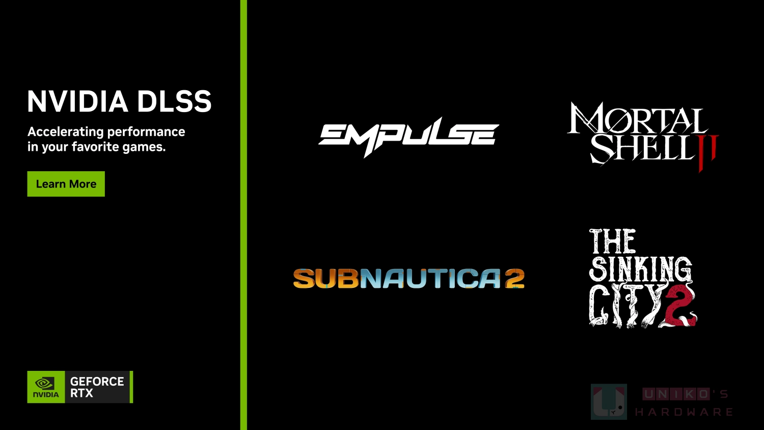 NVIDIA DLSS 為 Mortal Shell II 與沉沒之都 2 Steam 新品節試玩版提供最佳化