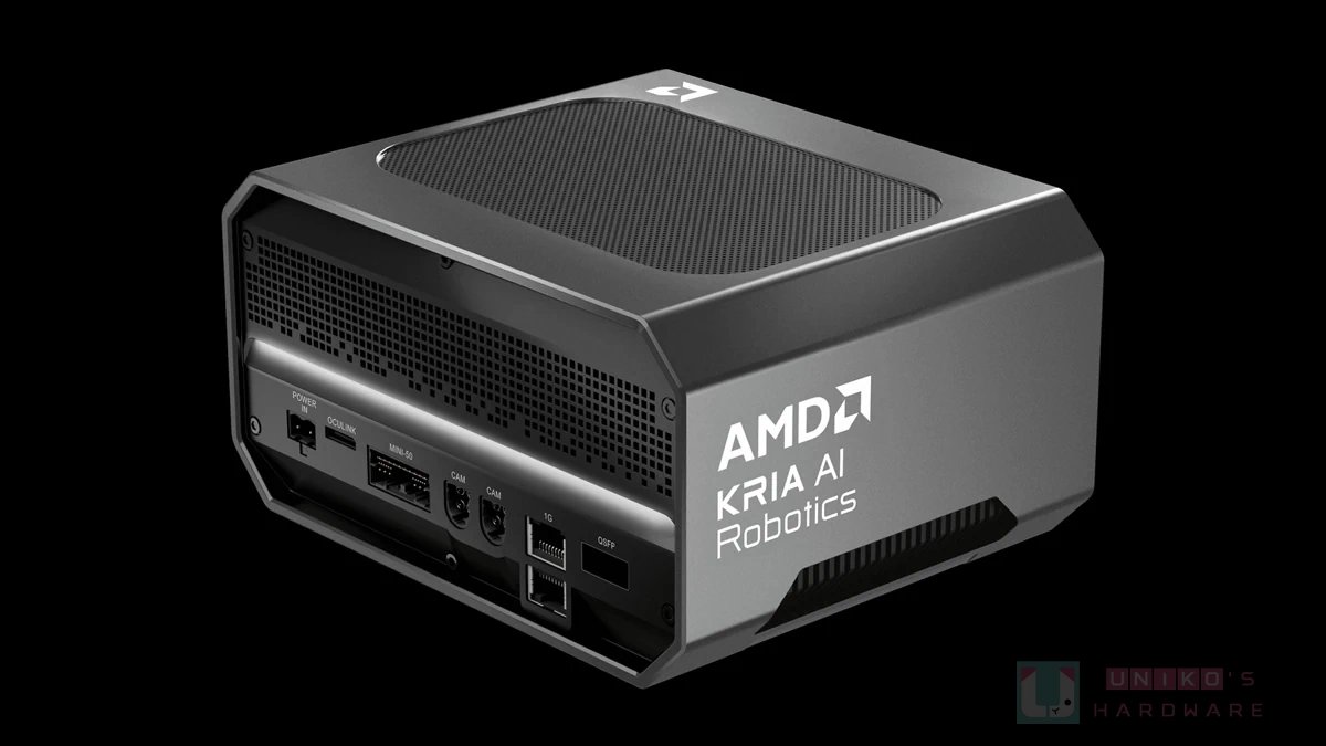 加速實體 AI 開發！AMD 推出 AMD Kria AI 機器人開發平台