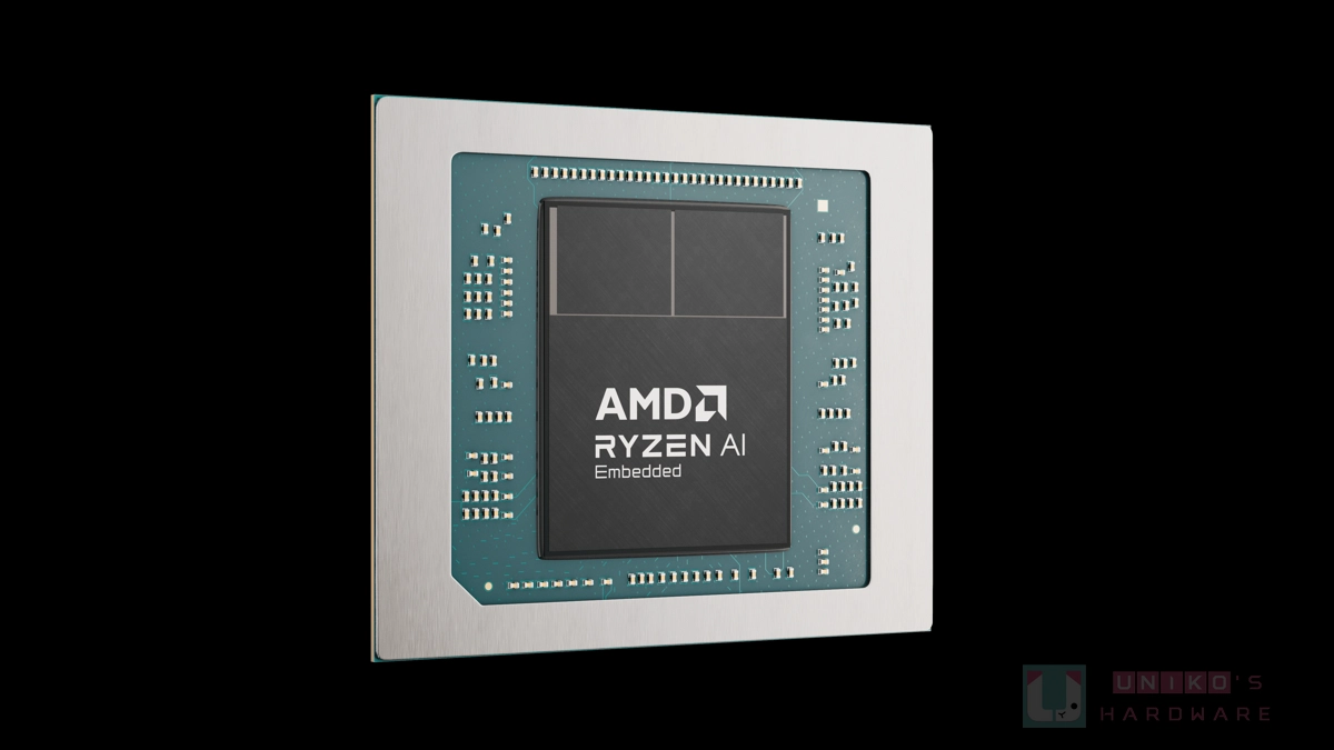 AMD 擴展 Ryzen AI 嵌入式處理器組合，為實體 AI 帶來領先異質運算能力