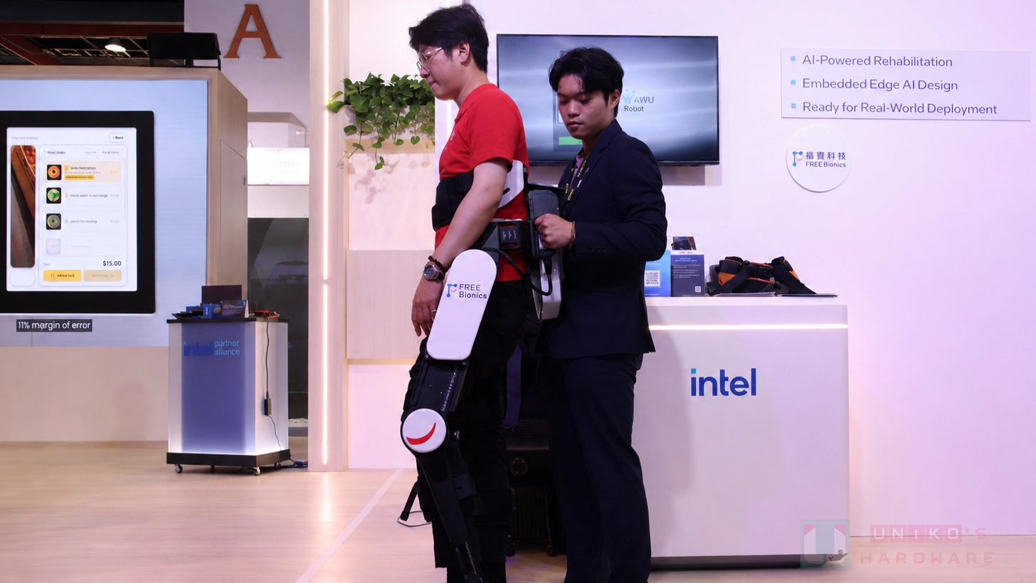 Intel 技術驅動醫療外骨骼解決方案，協助患者重新站穩腳步