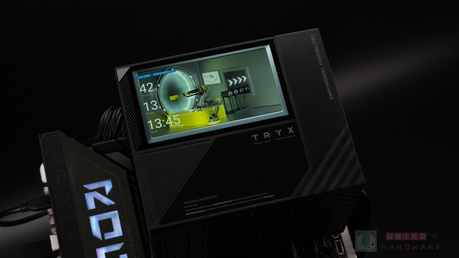 5 吋 IPS 螢幕、極致靜音！TRYX TURRIS 620 空冷散熱器評測