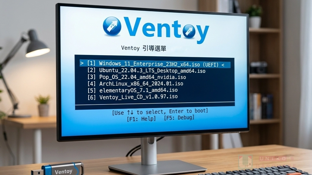 [更新] 多系統開機碟解決方案 Ventoy V1.1.17