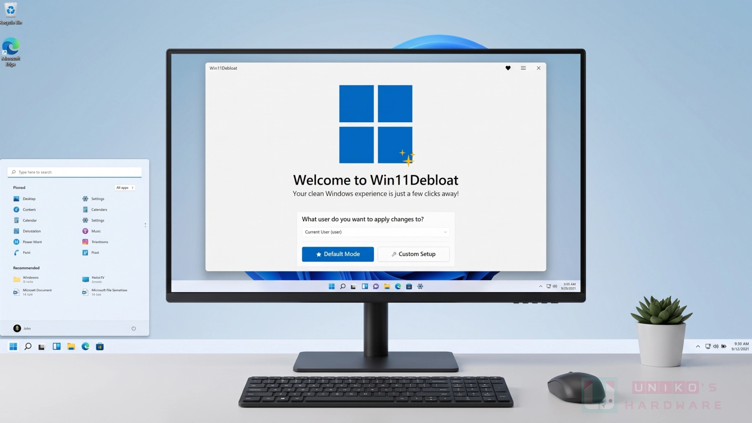 去除 Windows 11 多餘組件 - Win11Debloat