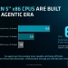採用 Zen 5 架構的 AMD CPU 於代理式 AI 扮演關鍵角色
