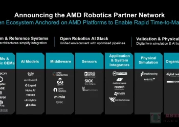 助力實體 AI 開發！AMD 新推出 AMD 開放式機器人合作夥伴網路