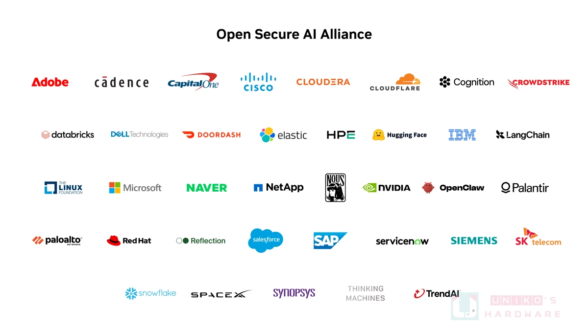 NVIDIA 攜手業界領袖，成立 Open Secure AI Alliance 開放安全 AI 聯盟
