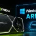 NVIDIA RTX 顯示卡挑戰 Windows 11 ARM!不過效能表現讓人卻步
