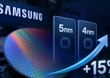 Samsung 5 奈米、4 奈米晶圓報價喊漲 15%！與台積電漲價策略大不同