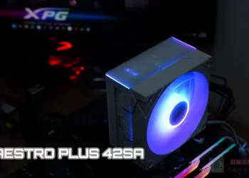 數位顯示又有燈,裝機更加分!XPG MAESTRO PLUS 42SA 散熱器評測