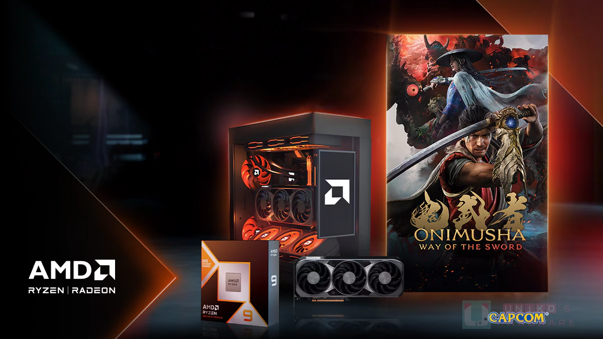 AMD 推出鬼武者 Way of the Sword 遊戲大禮包,購買指定 AMD 產品即可兌換