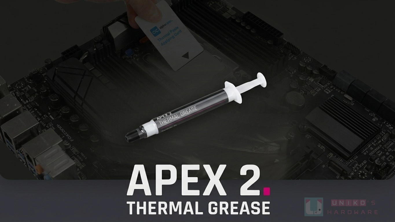 Alphacool 新推出 Apex 2 散熱膏