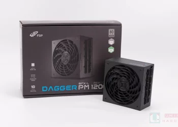 FSP DAGGER PM MIT 1200W SFX-L 電源供應器開箱:不到 1 公升塞進 1200W!