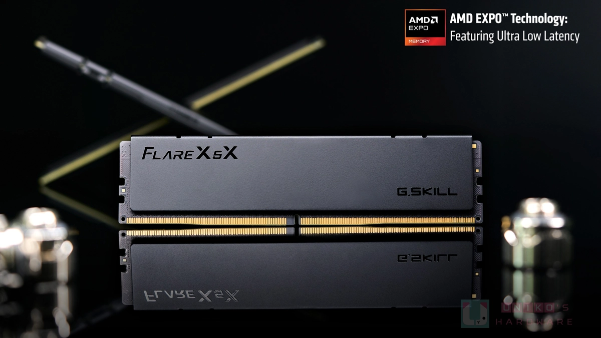G.SKILL 新推出 Flare X5X 系列 DDR5，提供最佳 AMD EXPO ULL 技術支援