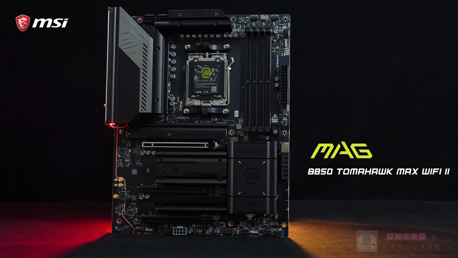 MSI MAG B850 TOMAHAWK MAX WIFI II 深度拆解評測